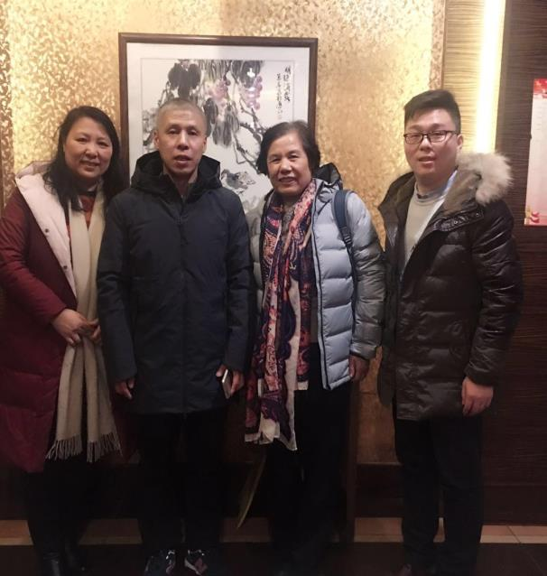 與山東中醫大學徐陵川教授技術交流